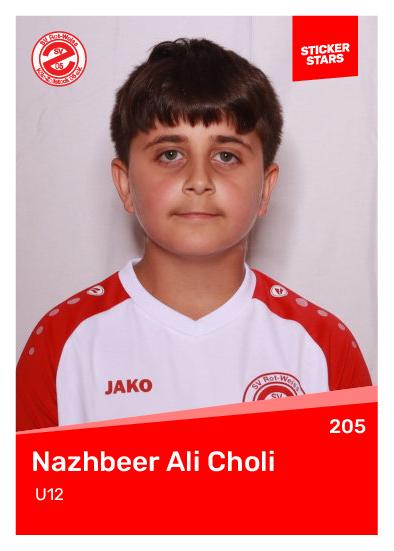 Nazhbeer Ali Choli